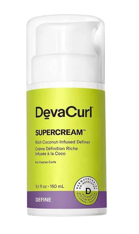 FemmeNordic's choice in the Devacurl Vs Moroccan Oil comparison, the Devacurl Supercream by Devacurl