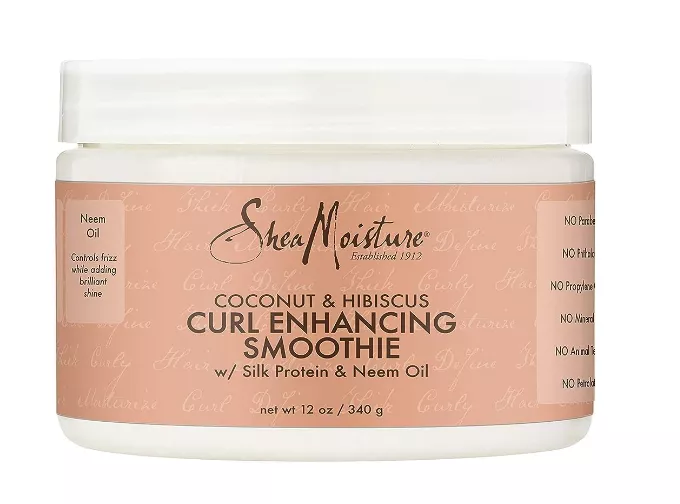 FemmeNordic's choice in the Devacurl Vs Shea Moisture comparison, the Shea Moisture Curl Enhancing Smoothie by Shea Moisture