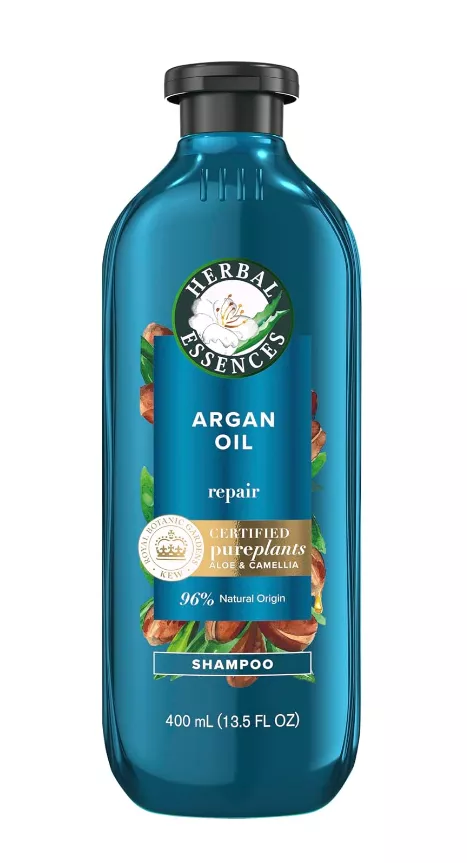 Herbal Essences Argan Oil Shampoo by Herbal Essences, natural, vegan, and cruelty-free shampoo for soft and shiny hair.
