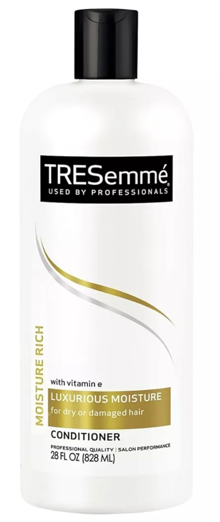 RICH MOISTURE CONDITIONER by Tresemme, optimized hydration for salon-healthy hair.