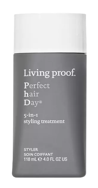 Perfect hair Day™ 5-in-1 Styling Treatment by Living Proof, the 5-in-1 solution for perfect hair.