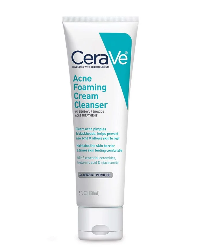 FEMMENORDIC's choice in the CeraVe Acne Control Cleanser vs Acne Foaming Cream Cleanser, the CeraVe Acne Foaming Cream Cleanser