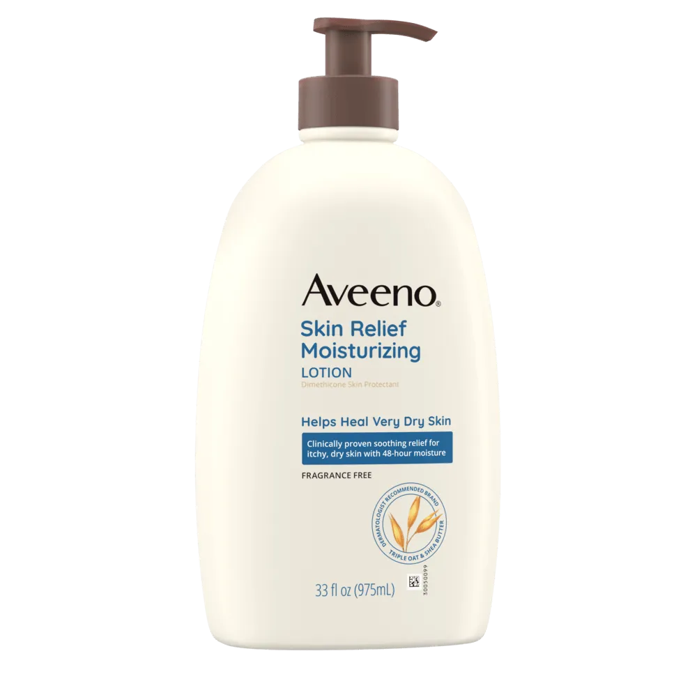 FEMMENORDIC's choice in the Aveeno Daily Moisturizing vs Skin Relief lotion comparison, Aveeno Daily Moisturizing Skin Relief Moisturizing Lotion