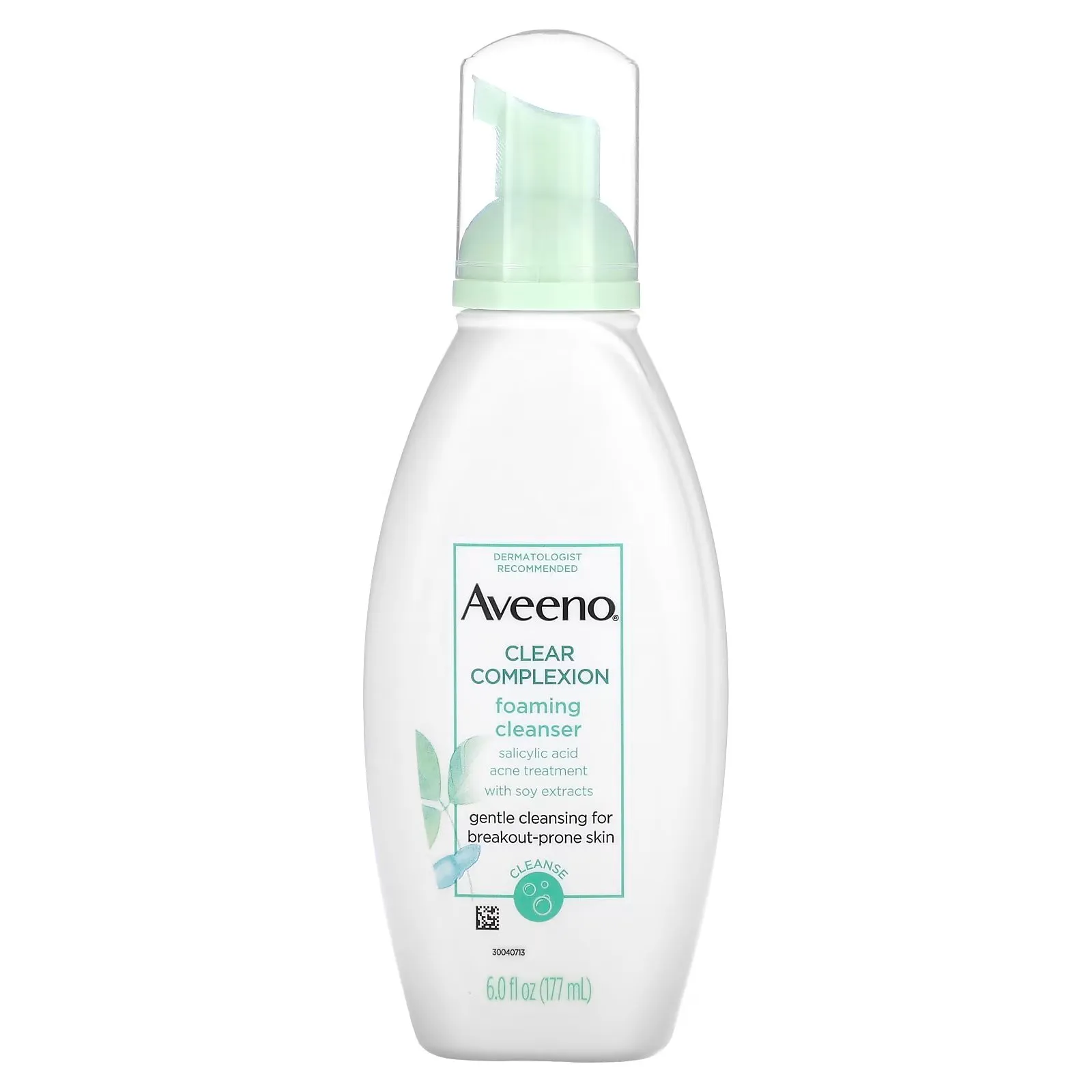 FEMMENORDIC's choice in the Aveeno vs CeraVe for acne comparison, the Aveeno Clear Complexion Foaming Facial Cleanser