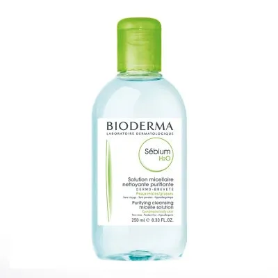 FEMMENORDIC's choice in the Bioderma vs Garnier micellar water comparison, the Bioderma Sebium H2O Micellar Water.