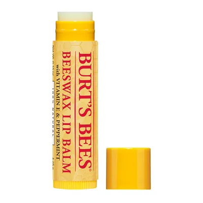 A close second in the Burt's Bees vs Vaseline comparison, the Burt’s Bees Beeswax Lip Balm