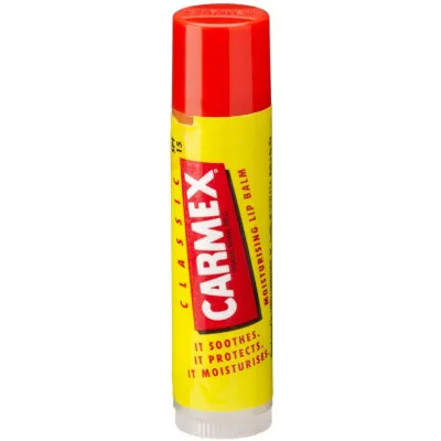 FEMMENORDIC's choice in the Chapstick vs Carmex comparison, the Carmex Classic Lip Balm