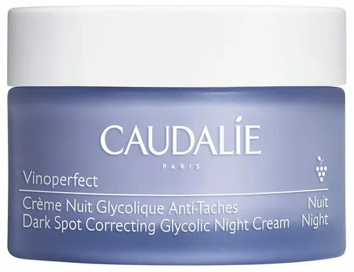 Vinoperfect Dark Spot Glycolic Night Cream by Caudalie, the best French night cream.