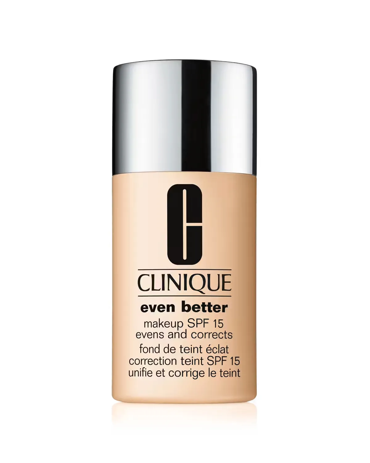 FEMMENORDIC's choice in the Clinique Even Better vs Acne Solutions Foundation comparison, the Clinique Even Better Makeup SPF15.