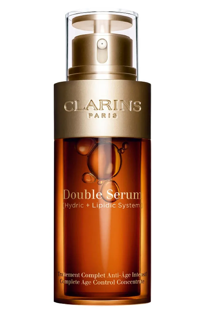 FEMMENORDIC's choice in the Shiseido vs Clarins comparison, Clarins Double Serum.