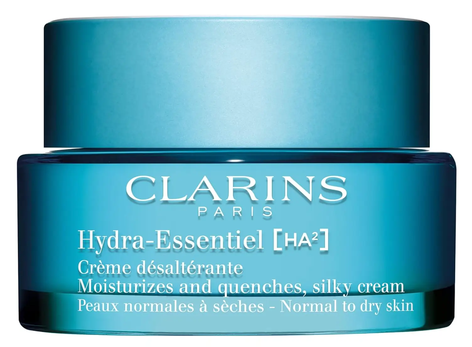 Hydra Essentiel Cream by Clarins, the best luxury French moisturizer.