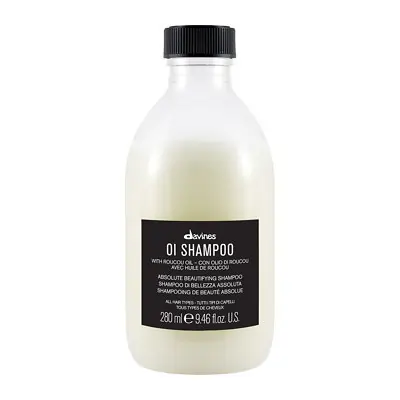 OI Shampoo by Davines, An antioxidant-rich shampoo for all hair types with a luxurious, lasting fragrance.
