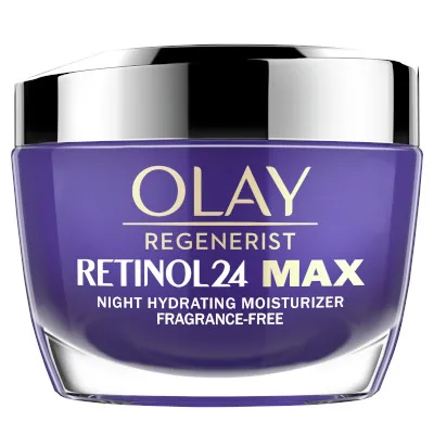Regenerist Retinol24 MAX Moisturizer by Olay, retinol moisturiser with 40% more hydrating ingredients.