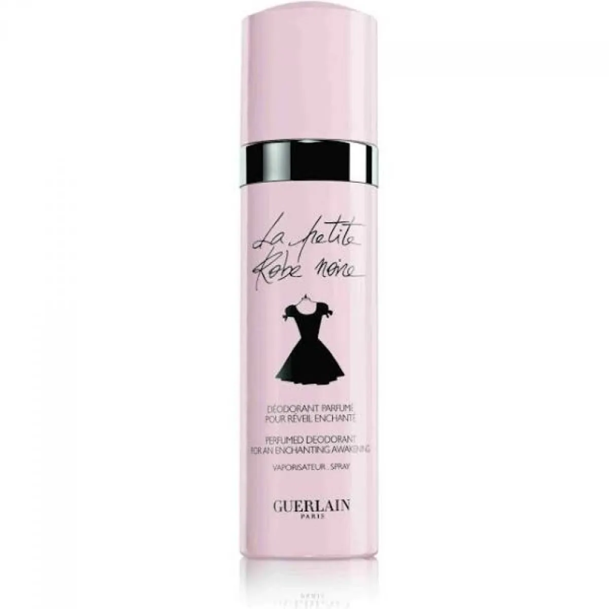 La Petite Robe Noire by Guerlain, one of the best French deodorant sprays by a luxury designer brand.
