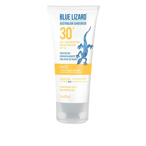 FEMMENORDIC's choice in the Blue Lizard Face Sunscreen vs Sensitive Face Sunscreen comparison, the Blue Lizard Face Sunscreen