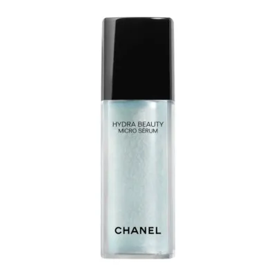 Hydra Beauty Micro Serum by Chanel, an intense hydration replenishing serum in the form of a lightweight gel.