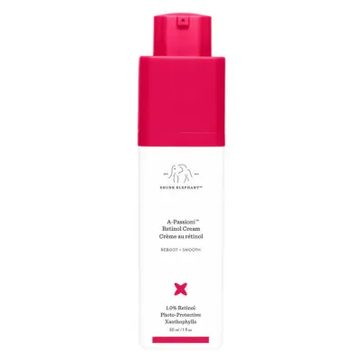 A-Passioni Retinol by Drunk Elephant, like a reboot of your skin back to its healthiest, most youthful state.