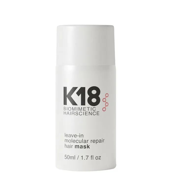 A tied FEMMENORDIC's choice in the K18 vs Olaplex comparison, K18 Leave-in Molecular Repair Hair Mask