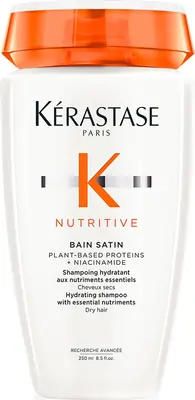 A tied FEMMENORDIC's choice in the Kerastase vs Living Proof comparison, Kerastase Nutritive Bain Satin Shampoo