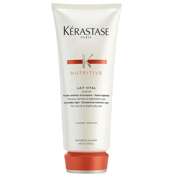 A tied FEMMENORDIC's choice in the Pureology vs Kerastase conditioner comparison, Kerastase Nutritive Lait Vital Conditioner.