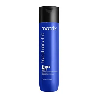 A tied FEMMENORDIC's choice in the Matrix vs Joico comparison, Matrix Brass Off Blue Shampoo