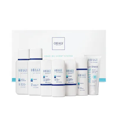 A joint first in the Obagi vs Jan Marini comparison, the Obagi Nu-Derm System
