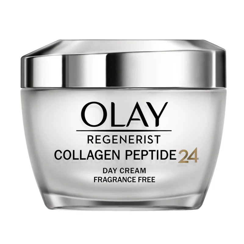 Collagen Peptide 24 Moisturizer by Olay, day cream to reveal strong and glowing skin..