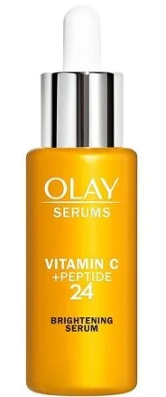 FEMMENORDIC's choice in the Olay Vitamin C vs L'Oreal Revitalift comparison, the Olay Regenerist Vitamin C + Peptide 24 Brightening Serum