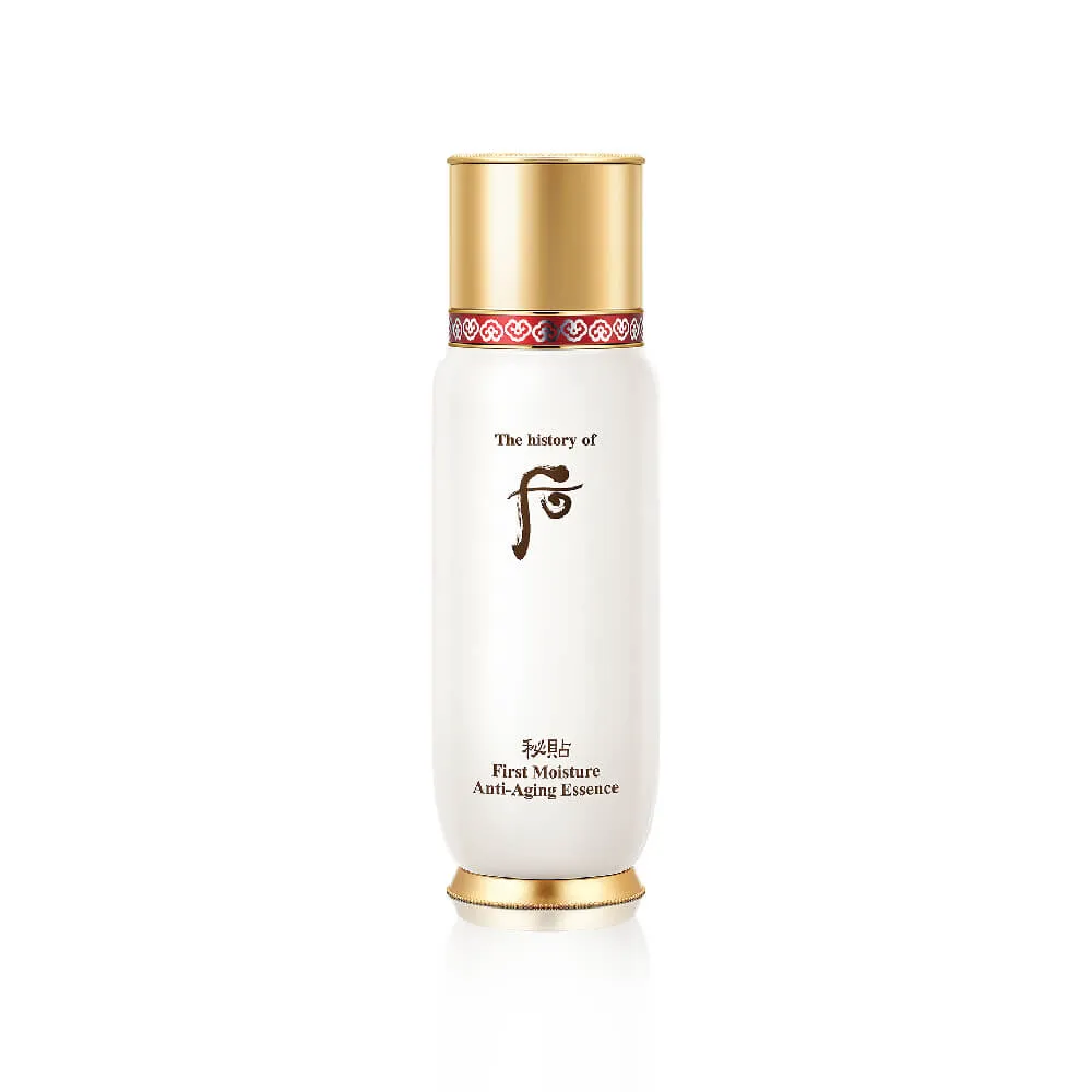 First Moisture Anti-Aging Essence by History of Whoo, the iconic essence for anti-aging, loved by millions of women around the world.