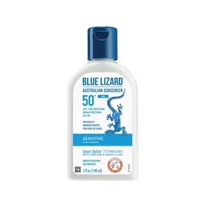 Sensitive Mineral Sunscreen by Blue Lizard; mineral sunscreen, no chemical active ingredients.