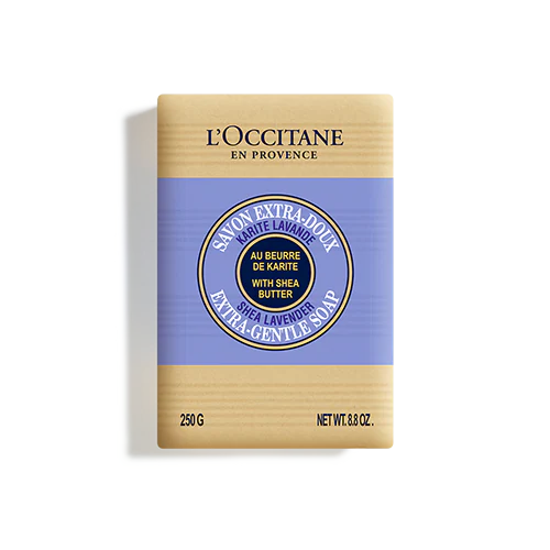 Shea Lavender Extra-Gentle Soap by L'Occitane, great for normal skin types.