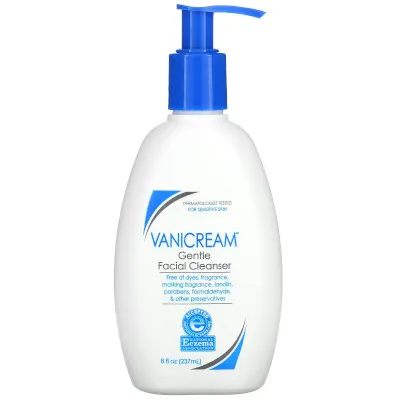 FEMMENORDIC's choice in the Vanicream vs Cetaphil comparison, Vanicream Gentle Facial Cleanser.