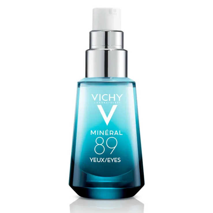 Mineral 89 eyes Hyaluronic Acid Eye Gel by Vichy, the best French eye cream for oily skin.